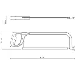 Ferramenta Arco de Serra Fixo 12 - Tramontina - comprar online