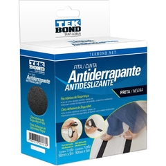 Fita de Solo Antiderrapante 50mmx5mts Preta - Tekbond