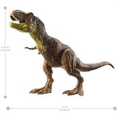 Boneco Jurassic World T-Rex com Sons 30cm - Mattel - comprar online