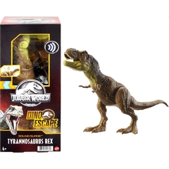 Boneco Jurassic World T-Rex com Sons 30cm - Mattel - Riscom - Comércio Online