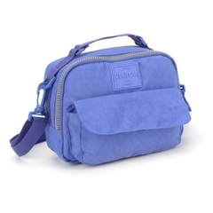 Bolsa Feminina Up4you Crinkle Mão e Ombro Violeta - Luxcel - comprar online