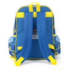 Mochila Infantil Hot Wheels Grande Amarela - Luxcel - Riscom - Comércio Online