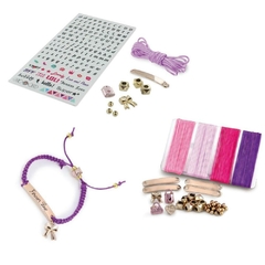 Brinquedo p/Menina My Style Kit Pulseiras Bff - Multikids