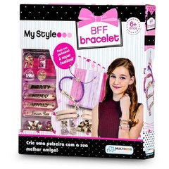 Brinquedo p/Menina My Style Kit Pulseiras Bff - Multikids na internet