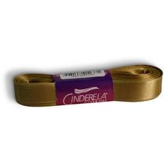 Fita de Cetim 15 mm x 10 m Ouro - Cinderela