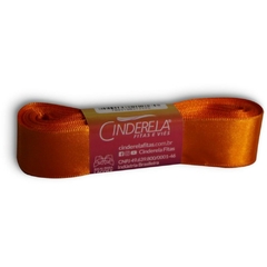 Fita de Cetim 22 mm x 10 m Laranja - Cinderela