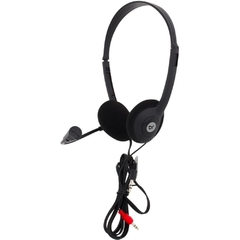 Fone de Ouvido c/Microfone Headset Office Preto - Bright