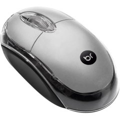 Mouse Óptico Usb 800 dpi Cabo 1,1m Prata - Bright