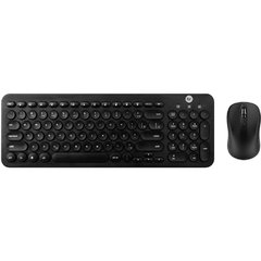 Teclado Multimídia e Mouse Preto Sem Fio- Bright