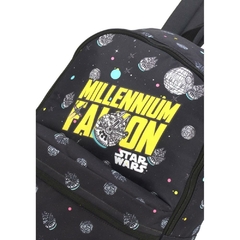 Mochila Star War Grande Preta - Luxcel na internet