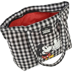 Bolsa Feminina Mickey Ombro Preto - Luxcel - Riscom - Comércio Online