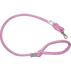 Guia para Pet Corda c/Nó 1,30m 16mm Rosa - Furacão Pet