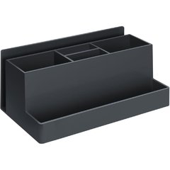 Organizador de Mesa Multiuso Escritório Maquiagens Preto