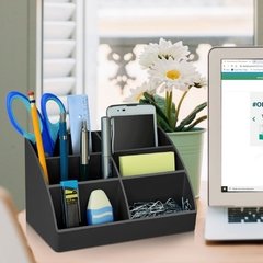 Acessório para Mesa Easy Organizer Preto - Acrimet - Riscom - Comércio Online