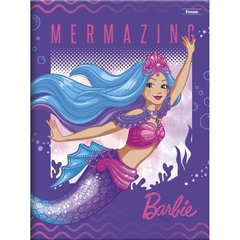 Caderno Brochura 1/4 Capa Dura Barbie Mermaid Power 80fls. na internet