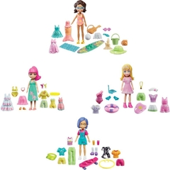 Polly Pocket Conjunto Super Kit Moda Aquática - Mattel