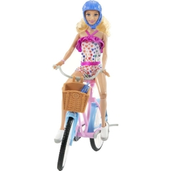 Barbie Estate Passeio de Bicicleta com Boneca - Mattel - Riscom - Comércio Online