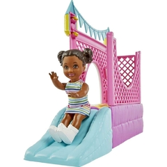 Barbie Family Skypper Babá Parque Infantil - Mattel - Riscom - Comércio Online