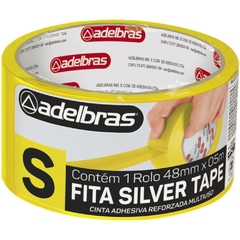 Fita de Alta Resistência Silver Tape Amarela 48mm x 5m