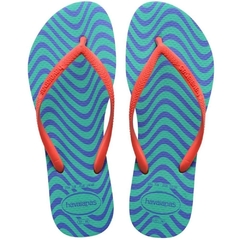 Chinelo Feminino Slim Harmony 35/6 Verde Virtua - Havaianas