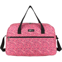 Sacola de Viagem Polo King Grande Rosa Estampada - Luxcel