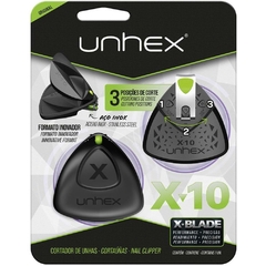 Cortador de Unha Unhex X10 Preto Pino Verde - Merheje na internet