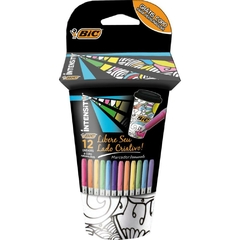 Marcadores Kit Escolar do Meu Jeito Copo com 12 Itens - Bic