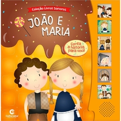 Livro Sonoro João e Maria com 5 sons - Culturama