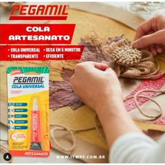 Cola para Artesanato Universal 51g Blister - Pegamil - comprar online