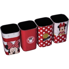 Acessório para Mesa Minnie Porta Lápis 4 peças - Plasutil