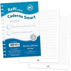 Refil para Caderno Smart Branco Colegial 48 fls. - Dac