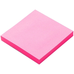 Bloco Autoadesivo 360 Graus 76x76mm 100fls Pink - Maxprint na internet