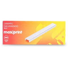 Grampo p/Grampeador 26/6 Galvanizado 5000un - Maxprint - comprar online