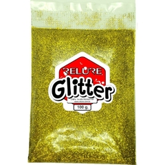 Glitter PVC 100 g Ouro Brilho - Honey