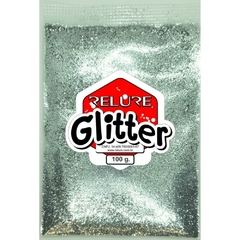 Glitter Pvc Prata 100g - Honey