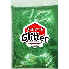 Glitter Pvc Verde Bandeira 100g - Honey