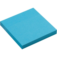 Bloco Autoadesivo 76x76mm 100fls Azul Neon - Maxprint