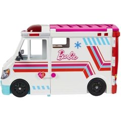 Barbie Profissões Ambulância de Cuidados Médicos - Mattel - Riscom - Comércio Online