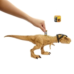 Boneco Jurassic World T-Rex Caçada no Deserto 48 cm - comprar online