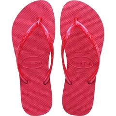 Chinelo Feminino Slim 39/0 Pink Forever - Havaianas