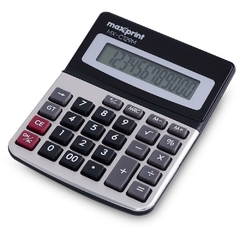 Calculadora de Mesa 12 Dígitos MX-129M Preta - Maxprint