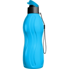 Garrafa Plástica Infinity Neon 600 ml Azul - Homeflex