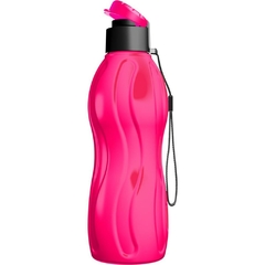 Garrafa Plástica Infinity Neon 600 ml Rosa - Homeflex