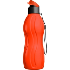 Garrafa Plástica Infinity Neon 600 ml Laranja - Homeflex