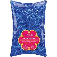 Palha para Decoração Bopp Azul Escuro 50g - Emfesta