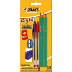 Kit Escolar Bic com 7 Peças - Bic