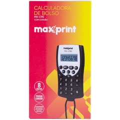 Calculadora de Bolso 8 Dígitos Mx-C 90 - Maxprint na internet