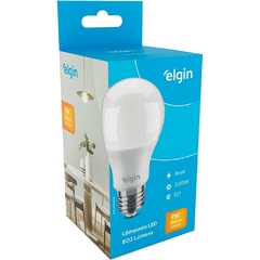 Lampada Led Bulbo A60 9w Bivolt 3000k 10unid - Elgin - Riscom - Comércio Online