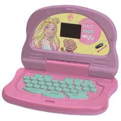 Laptop Infantil Barbie Charm Minigame Bilíngue - Candide na internet