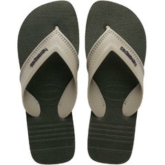 Chinelo Masculino Hybrid Be 39/0 Verde Olive - Havaianas